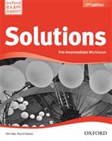 Solutions 2nd Edition Pre-intermediate Workbook International Edition - Paul A Davies, Tim Falla