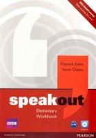 Speakout Elementary Workbook No Key and Audio CD Pack