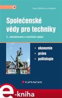 Společenské vědy pro techniky - Jana Hrbková, kolektiv