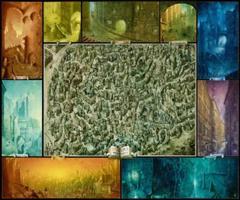 Stínadla Jaroslava Foglara - plakát Pavla Čecha