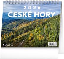Stolní kalendář České hory 2026
