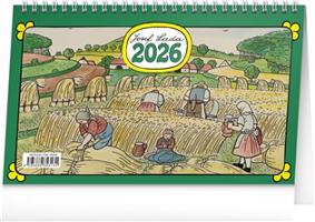 Stolní kalendář Josef Lada 2026