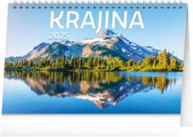 Stolní kalendář Krajina CZ/SK 2025