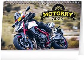 Stolní kalendář Motorky 2024
