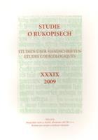 Studie o rukopisech 39