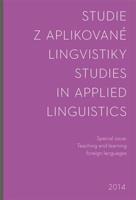 Studie z aplikované lingvistiky 2014 -special