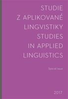 Studie z aplikované lingvistiky - Special issue 2017