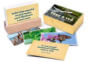 Tady a teď - s dřevěným stojánkem