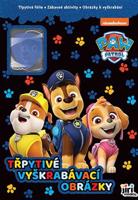 Třpytivé vyškrabávací obrázky Tlapková patrola
