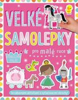 Velké samolepky pro malé ruce - Princeznin palác - Dawn Machell