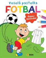Veselá pastelka Fotbal - Supermalování