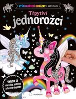 Vyškrabávací obrázky s aktivitami – Třpytiví jednorožci
