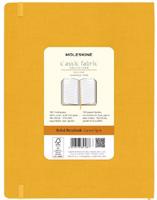 Zápisník tvrdý linkovaný oranžový XL